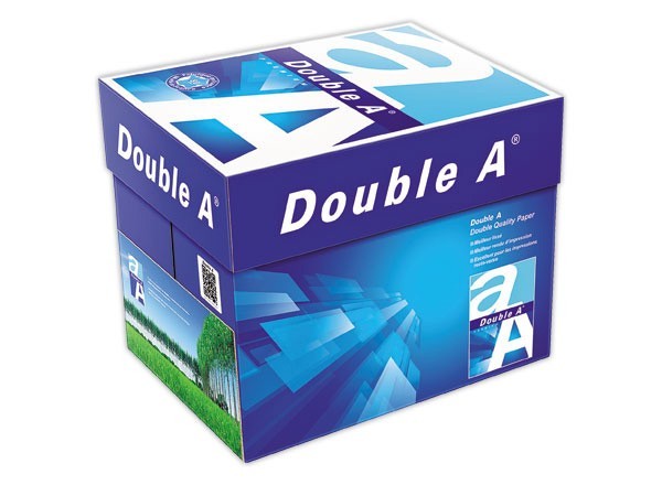 Papier format A4 Double A carton de 5 rames - ECS INFORMATIQUE