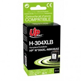 ✓ Cartouche compatible HP 304XL noir couleur Noir en stock
