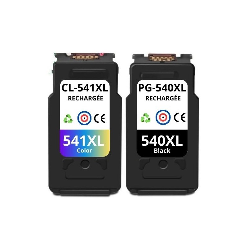 Cartouches compatibles 540/541XL Canon