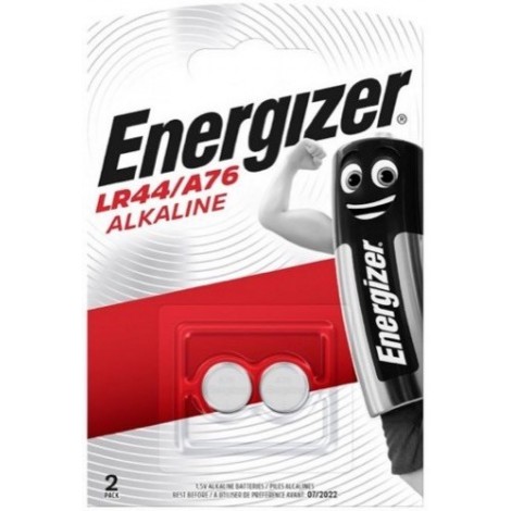 Energizer LR44/A76 - 2x Piles Alcalines 1,5V