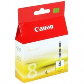 ORIGINAL CANON CLI-8Y Jaune - 13ml - 490 pages