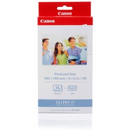 ORIGINAL CANON KP-36IP (7737A001) kit d'impression couleur 36 feuilles 100x148mm - 36 pages