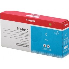 ORIGINAL CANON PFI-701C Cyan (0901B001)