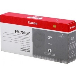 ORIGINAL CANON PFI-701GY Gris (0909B001)