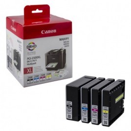 Pack original CANON PGI-2500XL BK+C+M+Y Multipack