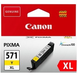 ORIGINAL CANON CLI-571Y XL Jaune - 11ml - 715 pages