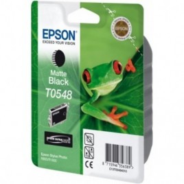 ORIGINAL EPSON T0548 Noire mat - Grenouille - 13ml