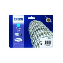 ORIGINAL EPSON T7912 Cyan - Tour de Pise - 6.5ml - 800 pages