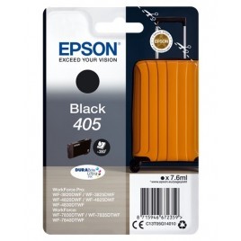 ORIGINAL EPSON 405 Noire - T05G1 - Valise - 7.6ml - 350 pages