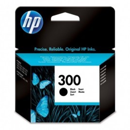 ORIGINAL HP 300 Noir CC640EE - 4ml - 200 pages