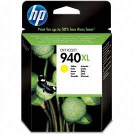 ORIGINAL HP 940 XL Jaune C4909AE - 16ml - 1.400 pages