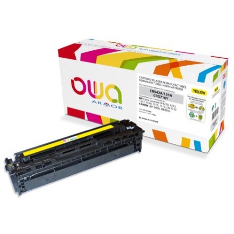 Toner ARMOR pour Canon 716 - 1977B002 Jaune - 1800 pages - K15107OW