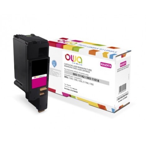 Toner ARMOR pour Dell 593-11142 - FM067 Magenta - 1 400 pages - K15796OW