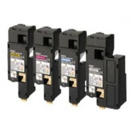 Pack 4 Toners Equivalent EPSON S050614-13-12-11 - 2 000 + 3x 1 400 pages