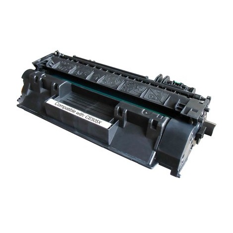 CE505X Noir, Toner compatible HP - 6 500 pages