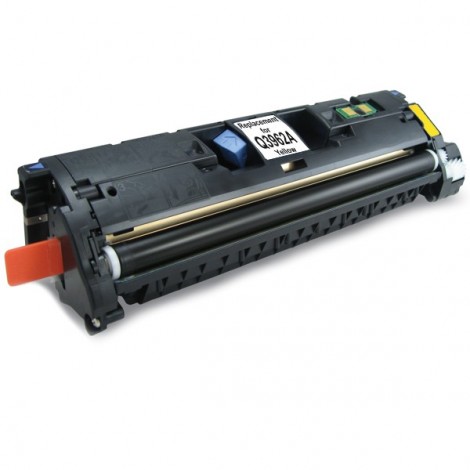 Q3962A - Q3972A Jaune, Toner compatible HP - 4 000 pages