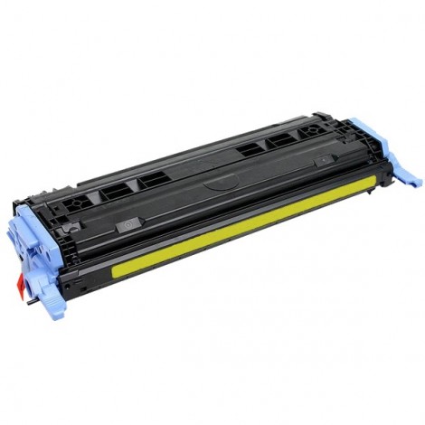 Q6002A Jaune, Toner compatible HP - 2 000 pages