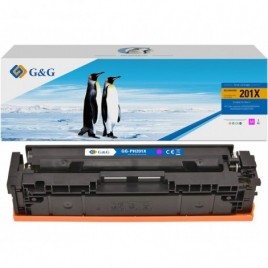 CF403X - 201X Magenta, Toner compatible HP - 2300 pages