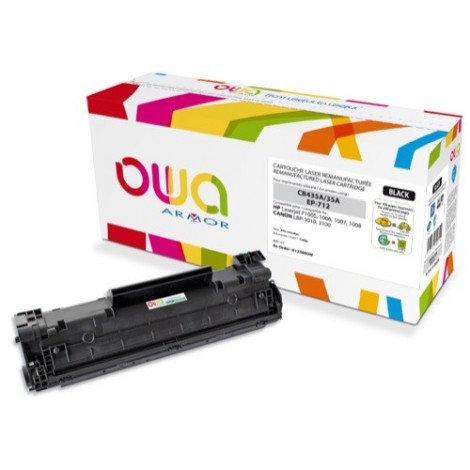 Toner ARMOR pour HP CB435A Noir - 1 500 pages - K12388OW