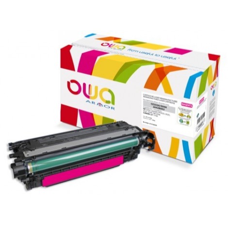 Toner ARMOR pour HP CE253A Magenta - 7 000 pages - K15166OW