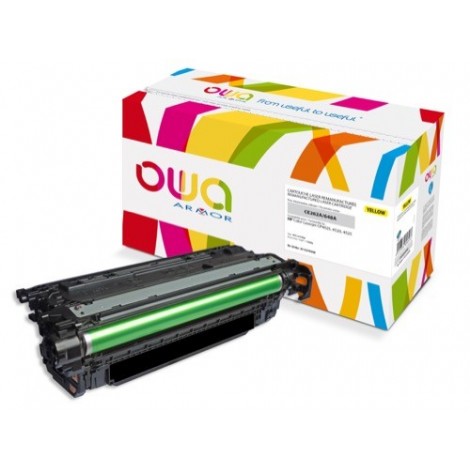 Toner ARMOR pour HP CE262A Jaune - 11 000 pages - K15370OW