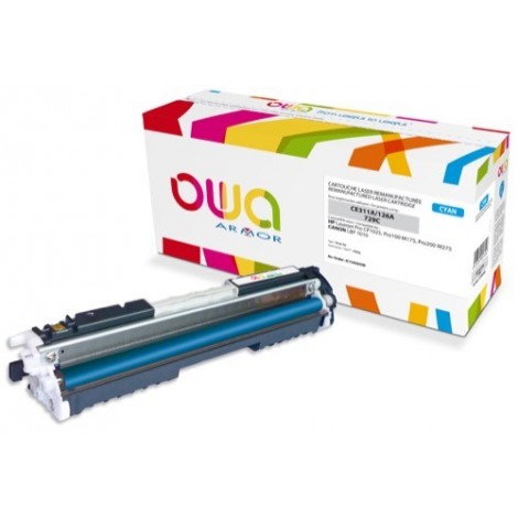 Toner ARMOR pour HP CE311A Cyan - 1000 pages - K15409OW