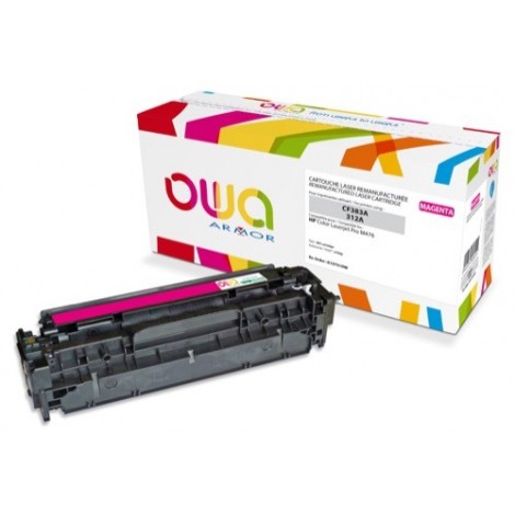 Toner ARMOR pour HP CF383A Magenta - 2 700 pages - K15751OW