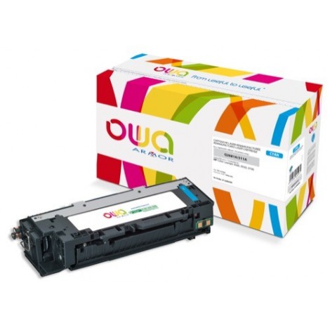 Toner ARMOR pour HP Q2681A Cyan - 6 000 pages - K12089OW