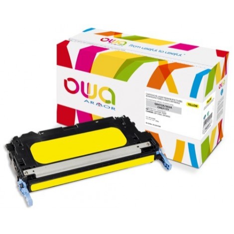 Toner ARMOR pour HP Q6472A Jaune - 4 000 pages - K12257OW