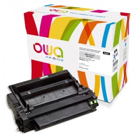 Toner ARMOR pour HP Q6511X Noir - 12 000 pages - K12143OW