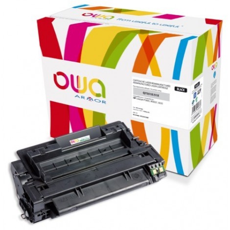 Toner ARMOR pour HP Q7551X Noir - 13 000 pages - K12331OW