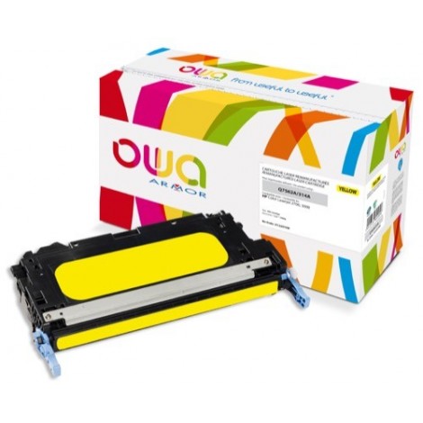 Toner ARMOR pour HP Q7562A Jaune - 3 500 pages - K12247OW