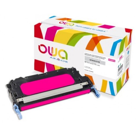 Toner ARMOR pour HP Q7563A Magenta - 3 500 pages - K12246OW