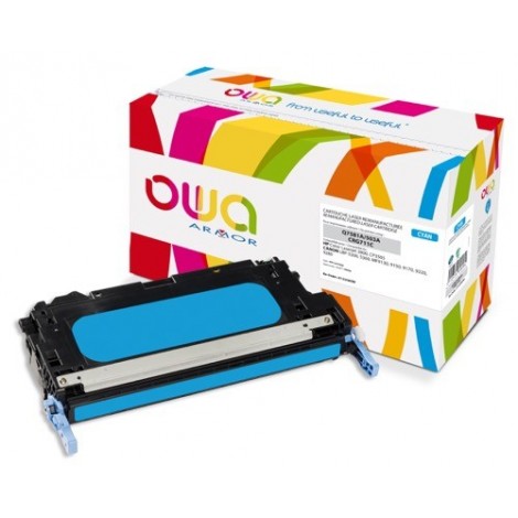 Toner ARMOR pour HP Q7581A Cyan - 6 000 pages - K12258OW