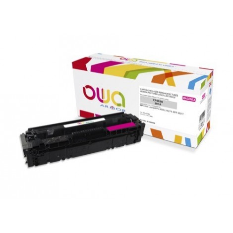 Toner ARMOR pour HP CF403A Magenta - 1 400 pages - K15830OW