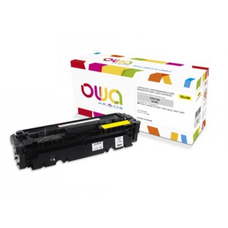 Toner ARMOR pour HP CF412A Jaune - 2 300 pages - K15945OW