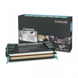 ORIGINAL LEXMARK C734A1KG Noir - 8 000 pages