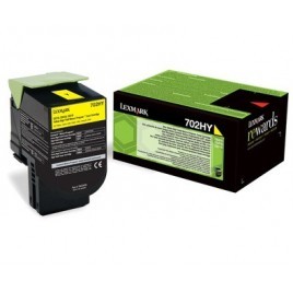 ORIGINAL LEXMARK 70C2HY0 - 702HY Jaune - 3 000 pages