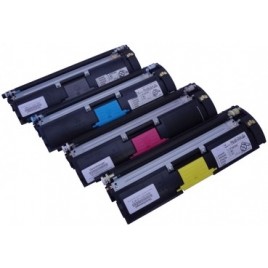 Pack 4 Toners compatibles Konica Minolta 1710589 BK + C + M + Y - 4x 4 500 pages