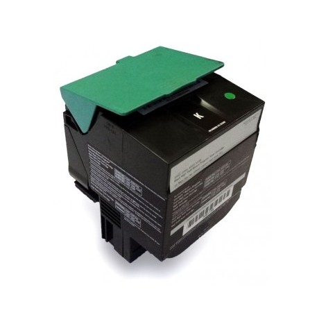 C540H1KG Noir, Toner compatible LEXMARK - 2 500 pages