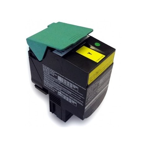 C540H1YG Jaune, Toner compatible LEXMARK - 2 000 pages