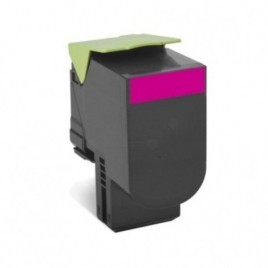 80C2SM0 - 802SM Magenta, Toner compatible LEXMARK - 2 000 pages