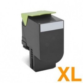 80C2HK0 - 802HK Noir, Toner compatible LEXMARK - 4 000 pages