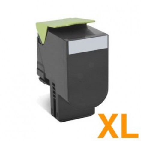 80C2HK0 - 802HK Noir, Toner compatible LEXMARK - 4 000 pages