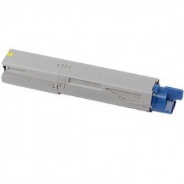 43459329-433-405 Jaune, Toner compatible OKI - 2 500 pages