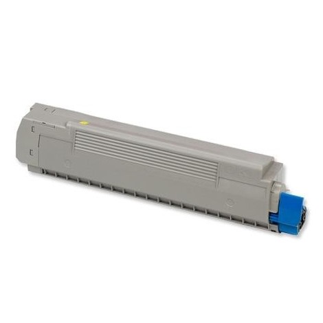 43487709 Jaune, Toner compatible OKI - 6 000 pages