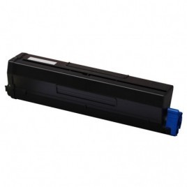 43979202 Noir, Toner compatible OKI - 7 000 pages