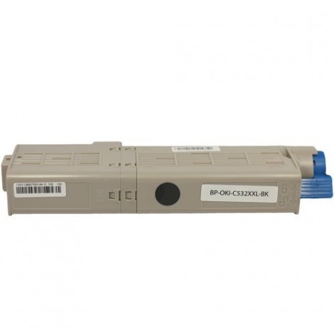 46490608 Noir, Toner compatible OKI - 7 000 pages