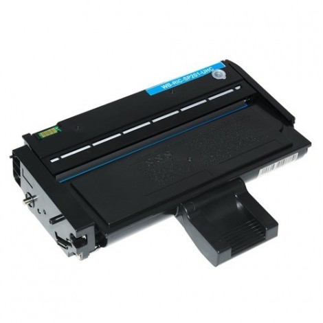 407254 Noir Type SP201HE, Toner compatible RICOH - 2 600 pages