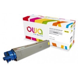 Toner ARMOR pour Oki 43459329 Jaune - 2 500 pages - K15282OW